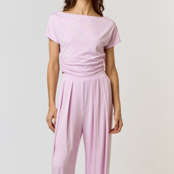 145. Boat Neck Top & Pant Set - Picture 2 of 3